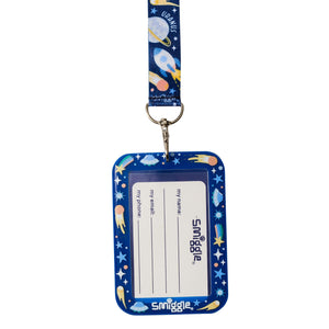 Smiggle - Sky Hi Junior Schulkartenhalter mit Kordelzug