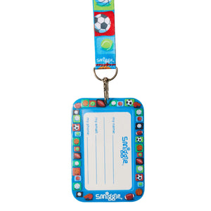 Smiggle - Sky Hi Junior Schulkartenhalter mit Kordelzug