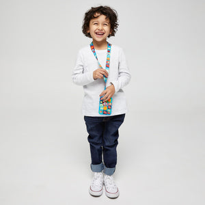 Smiggle - Sky Hi Junior Schulkartenhalter mit Kordelzug