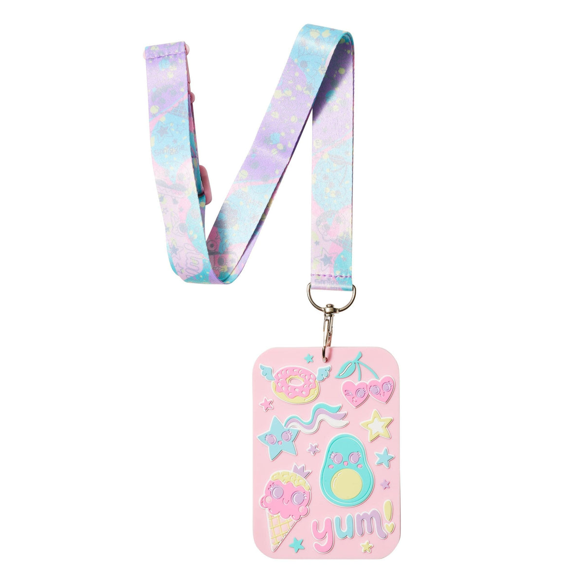 Smiggle - Sky Hi Junior Schulkartenhalter mit Kordelzug