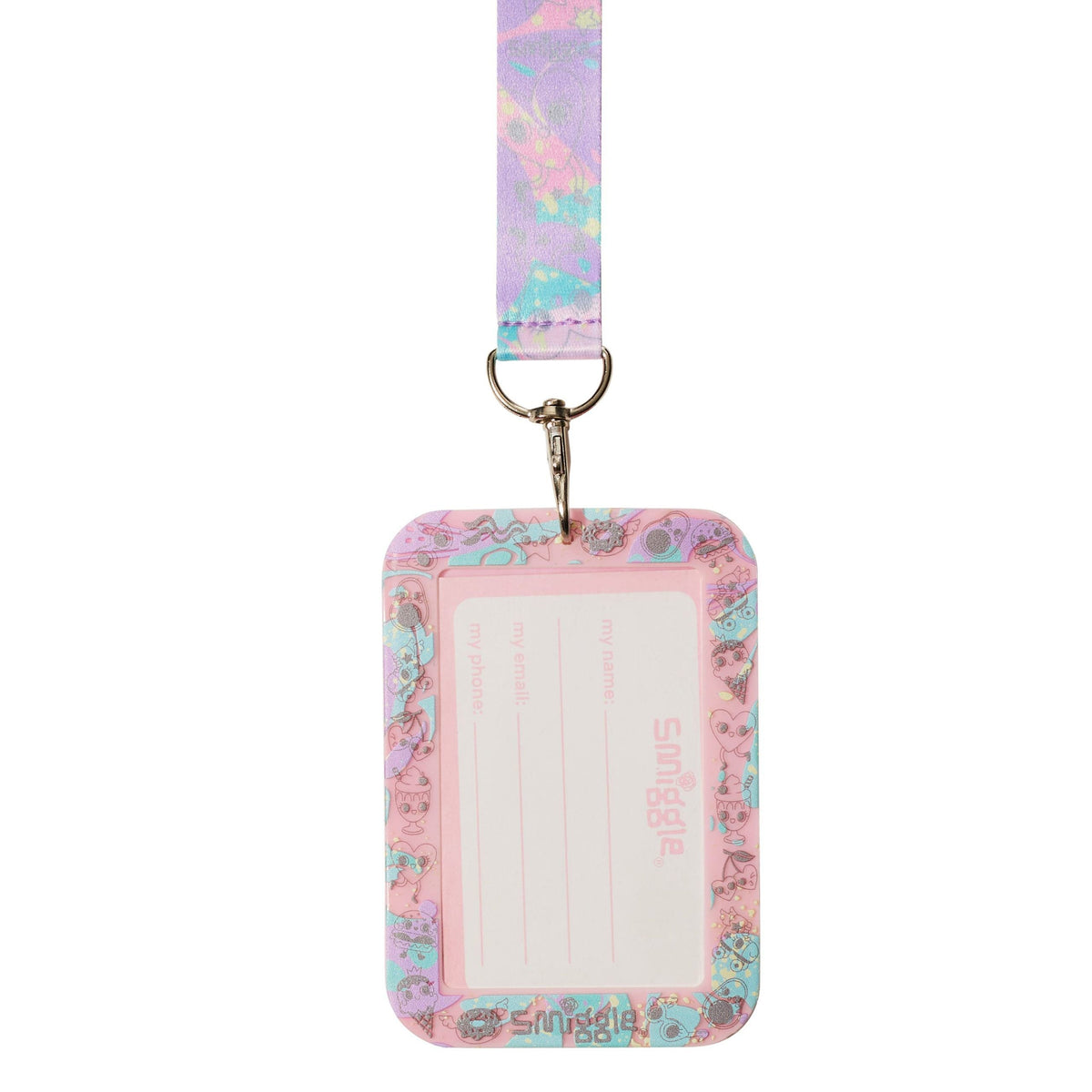 Smiggle - Sky Hi Junior Schulkartenhalter mit Kordelzug
