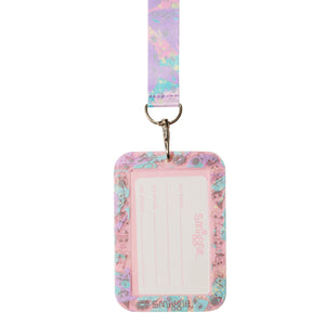 Smiggle - Sky Hi Junior Schulkartenhalter mit Kordelzug