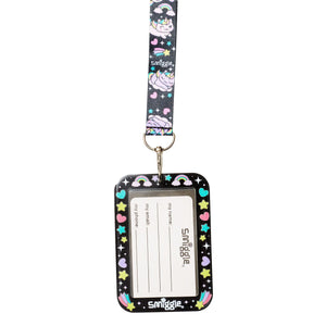 Smiggle - Sky Hi Junior Schulkartenhalter mit Kordelzug