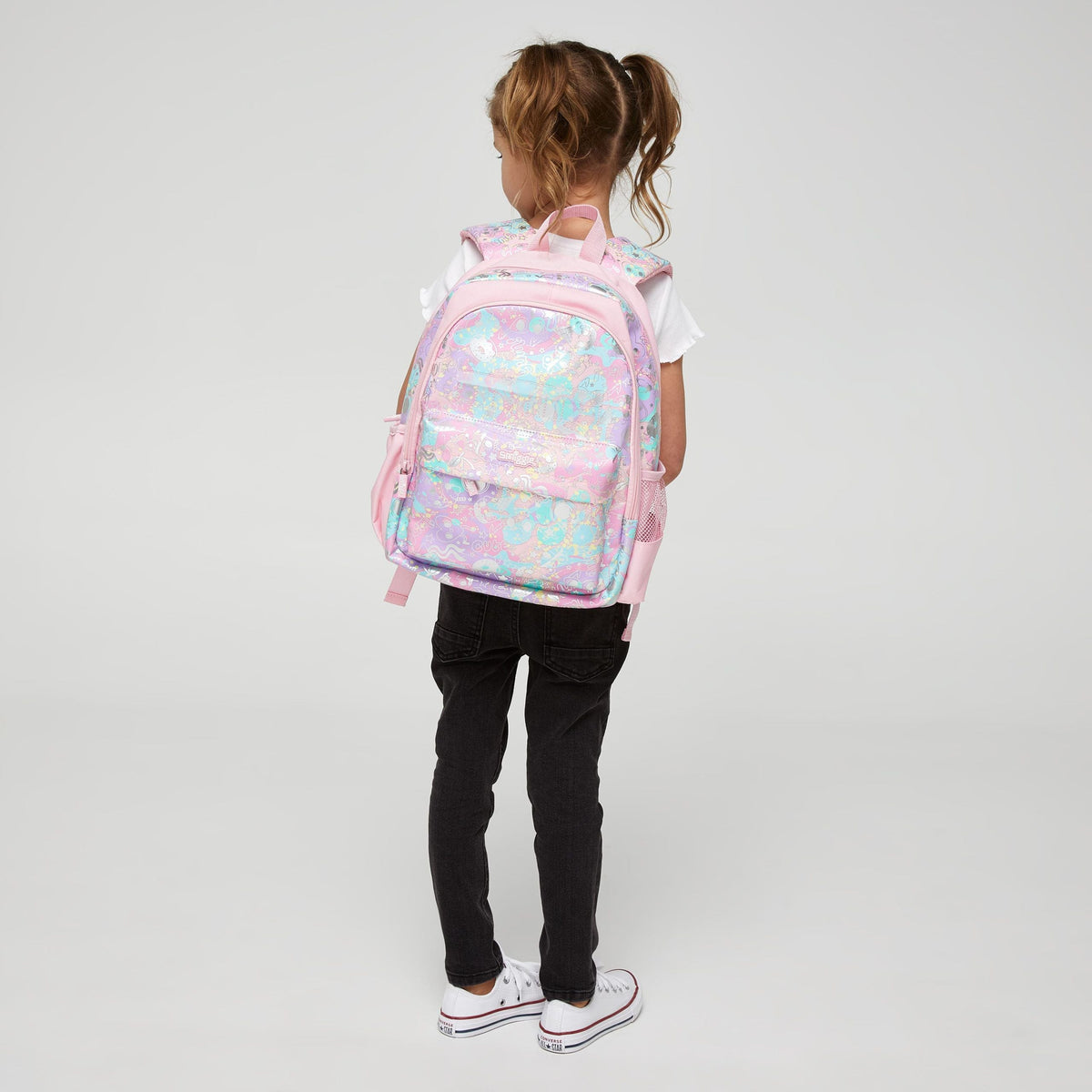 Smiggle - Sky Hi Junior Rucksack mit Namensschild