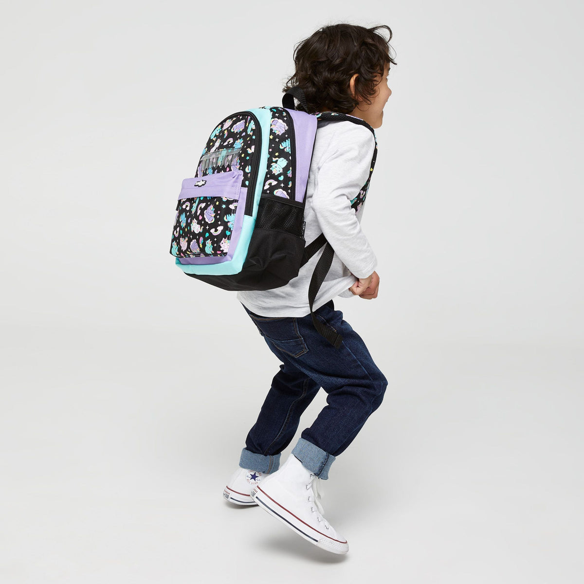 Smiggle - Sky Hi Junior Rucksack mit Namensschild
