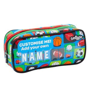 Smiggle - Sky Hi Junior Single Eyed Federmäppchen mit Namensschild