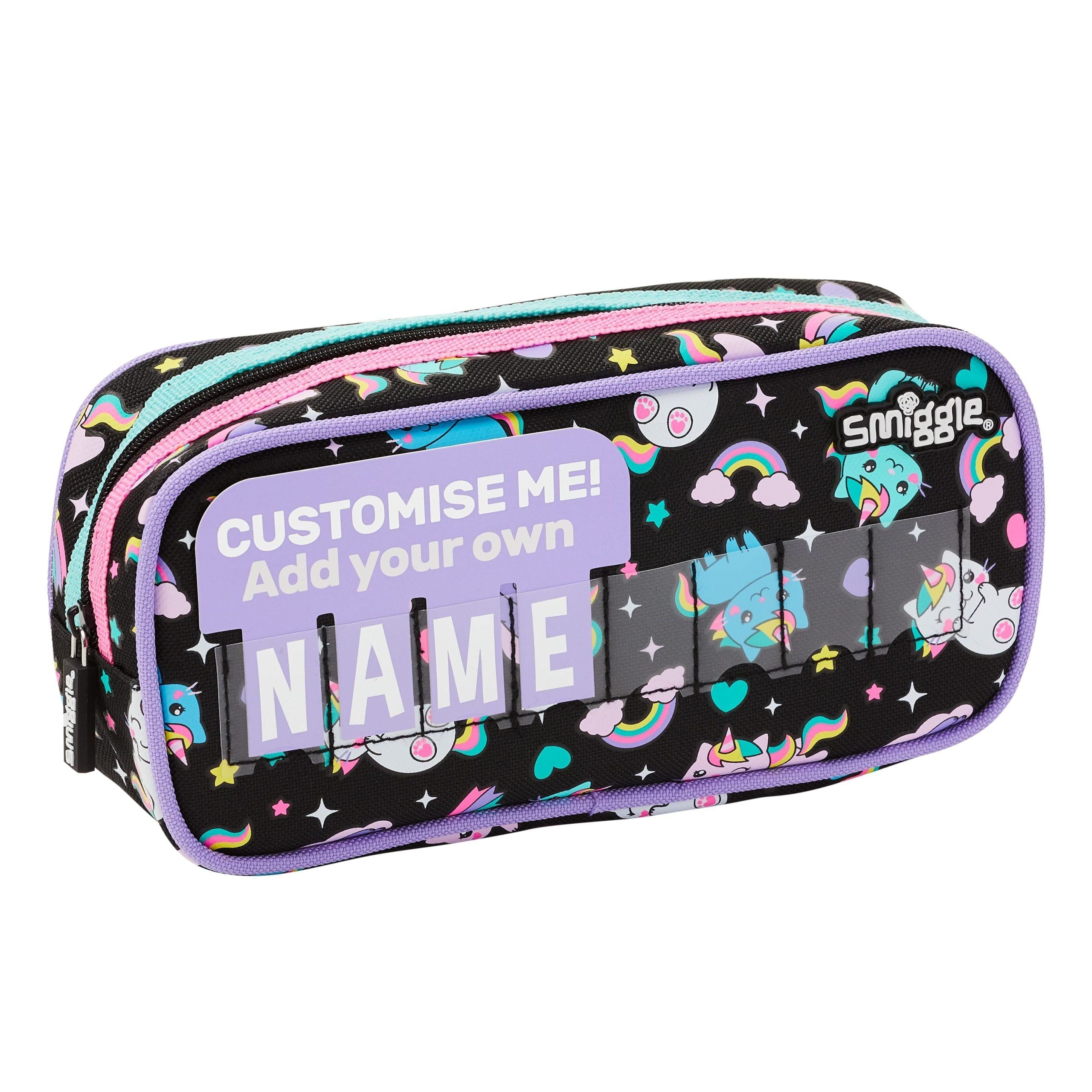 Smiggle - Sky Hi Junior Single Eyed Federmäppchen mit Namensschild