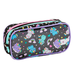 Smiggle - Sky Hi Junior Single Eyed Federmäppchen mit Namensschild