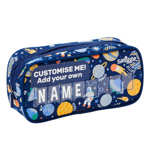Smiggle - Sky Hi Junior Single Eyed Federmäppchen mit Namensschild