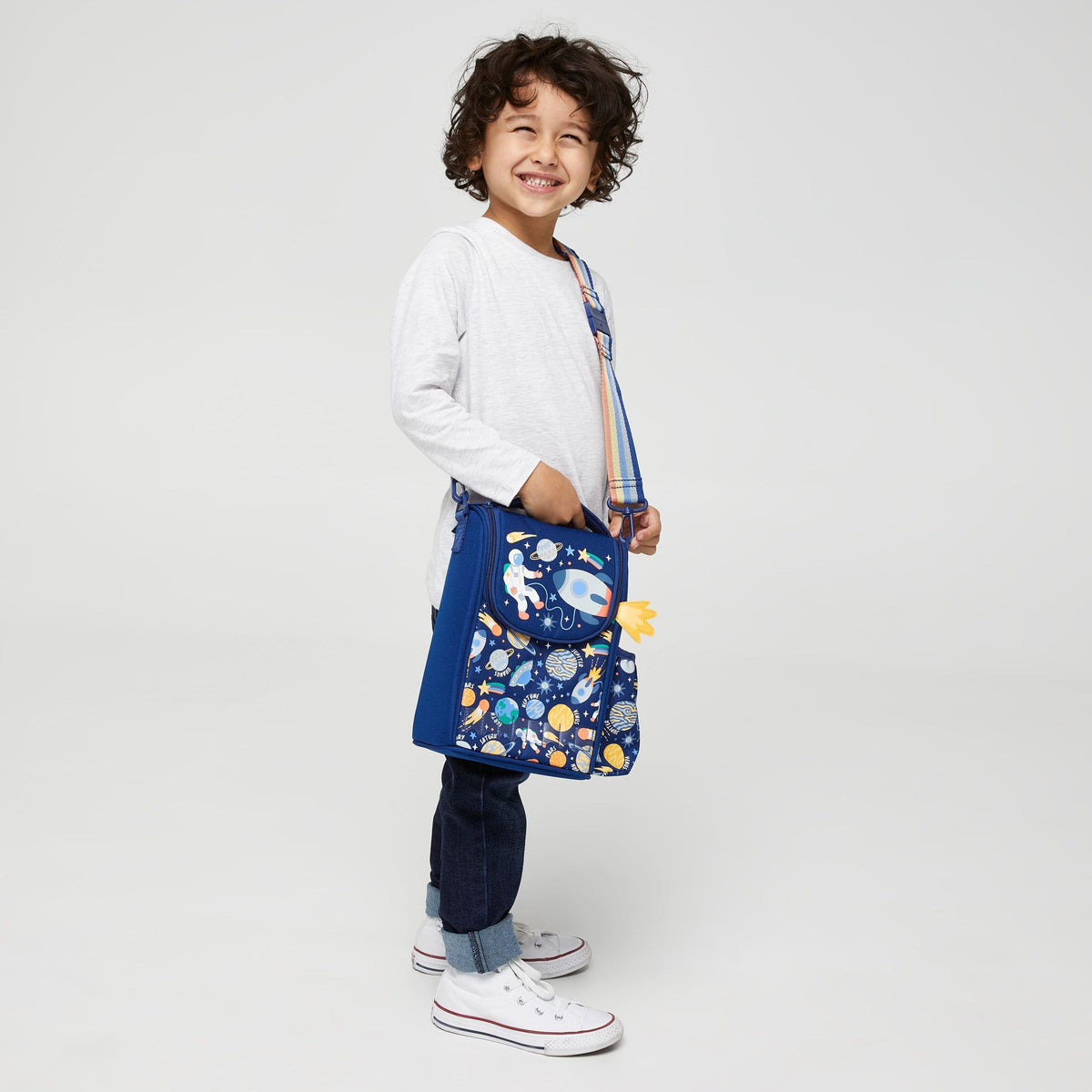 Smiggle – Sky Hi Junior Umhängetasche und Lunchbox