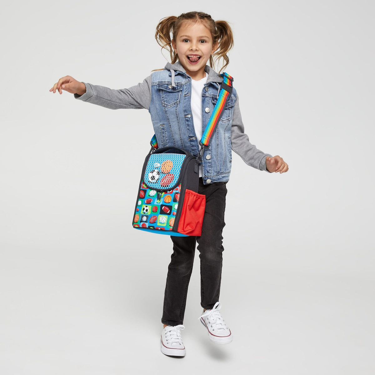 Smiggle – Sky Hi Junior Umhängetasche und Lunchbox