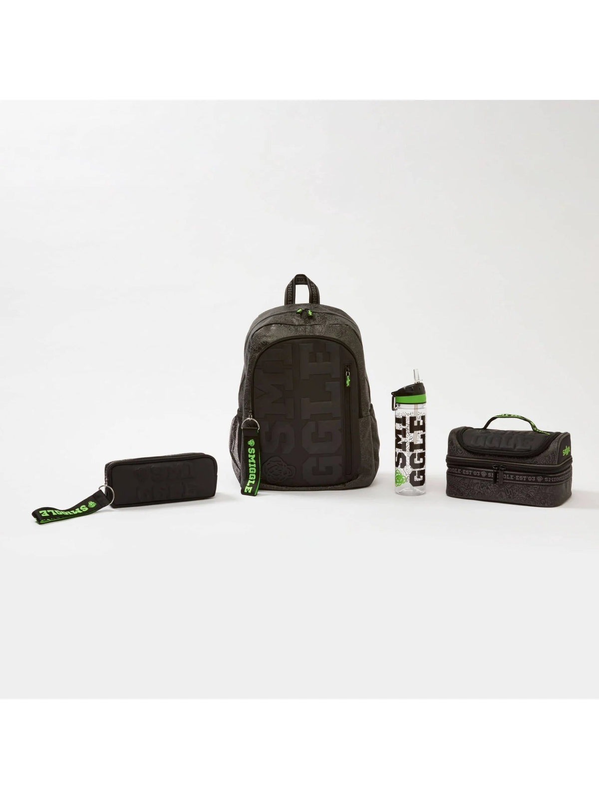 Smiggle - Smiggler 4-teiliges Schultaschen-Set