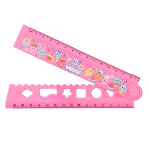 Smiggle - Zusammenklappbares 30-CM-Lineal von Snackies