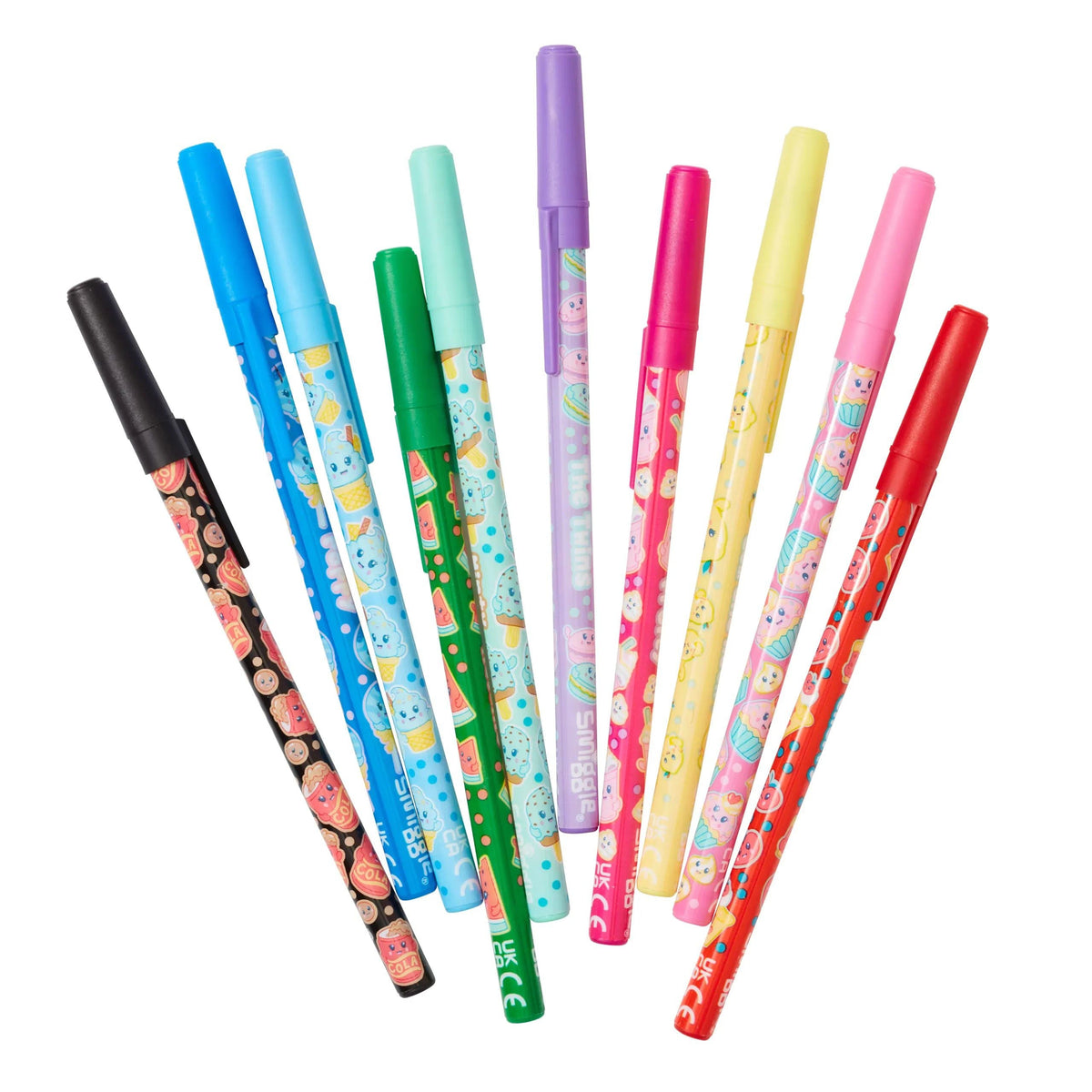 Smiggle - Snackies Duftende 10er Kugelschreiber