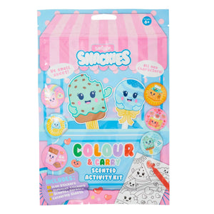 Smiggle – Mini-Buntstifte und Aktivitätsset mit Duft von Snackies