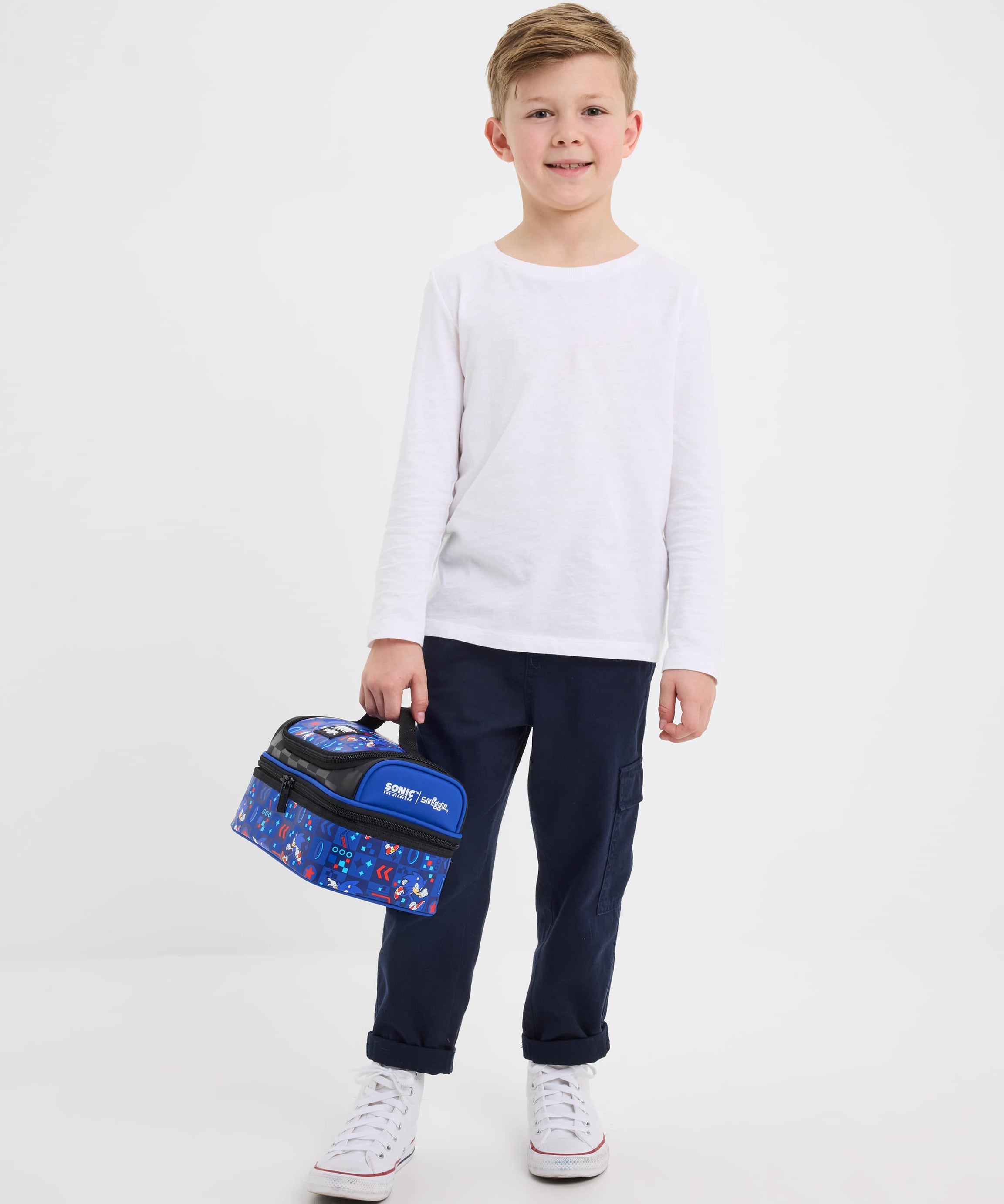 Smiggle - Sonic Doppelstöckige Brotdose