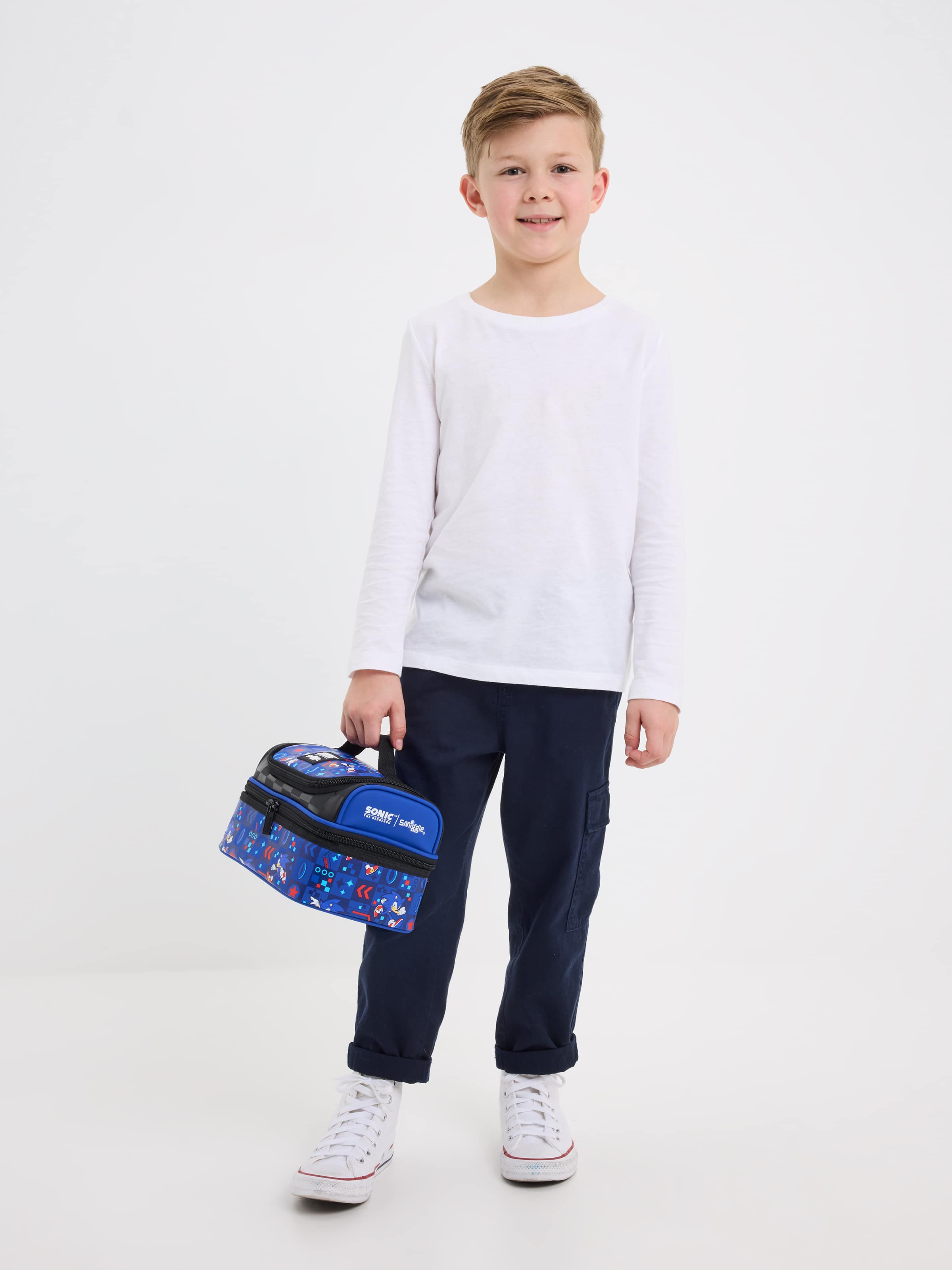 Smiggle - Sonic Doppelstöckige Brotdose