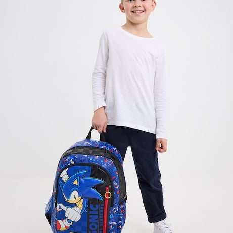 Smiggle - Sonic Klassischer Schulrucksack