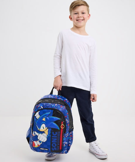 Smiggle - Sonic Klassischer Schulrucksack