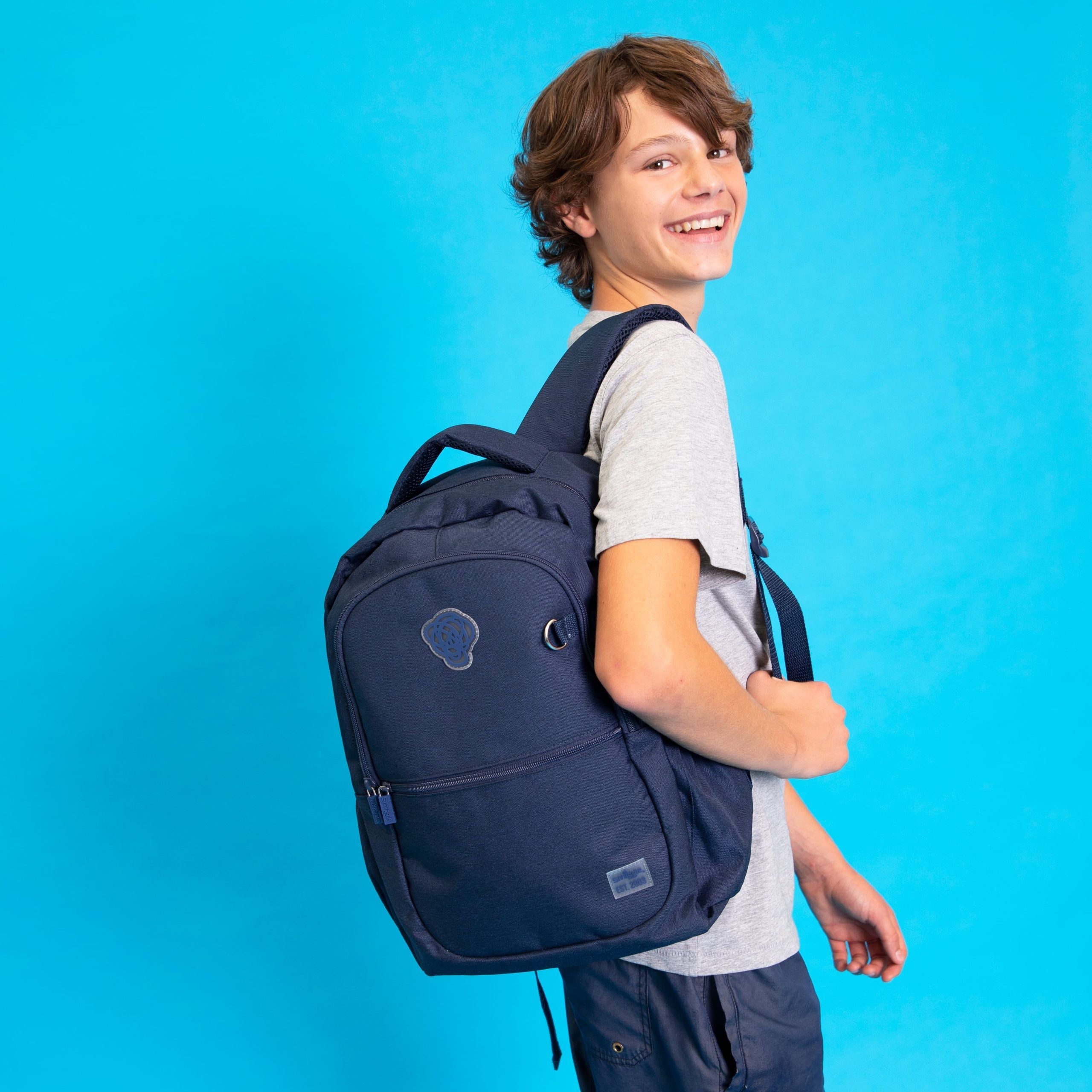 Smiggle - Sorbet Marineblauer wasserdichter Rucksack