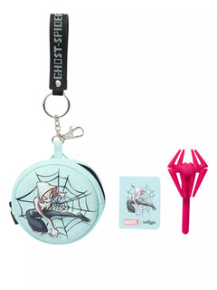 Smiggle – Spider-Man-Schlüsselanhänger mit Mini-Stift und Notizbuch