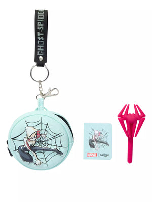 Smiggle – Spider-Man-Schlüsselanhänger mit Mini-Stift und Notizbuch