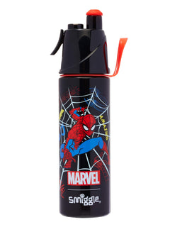 Smiggle - Spider-Man Wasser Sprühflasche 500ML Edelstahl