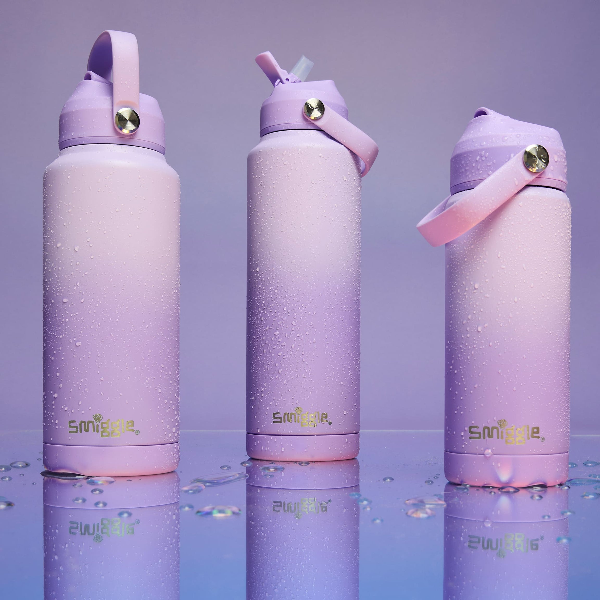 Smiggle - Squiggle Yalıtımlı 1.2L Paslanmaz Çelik Matara