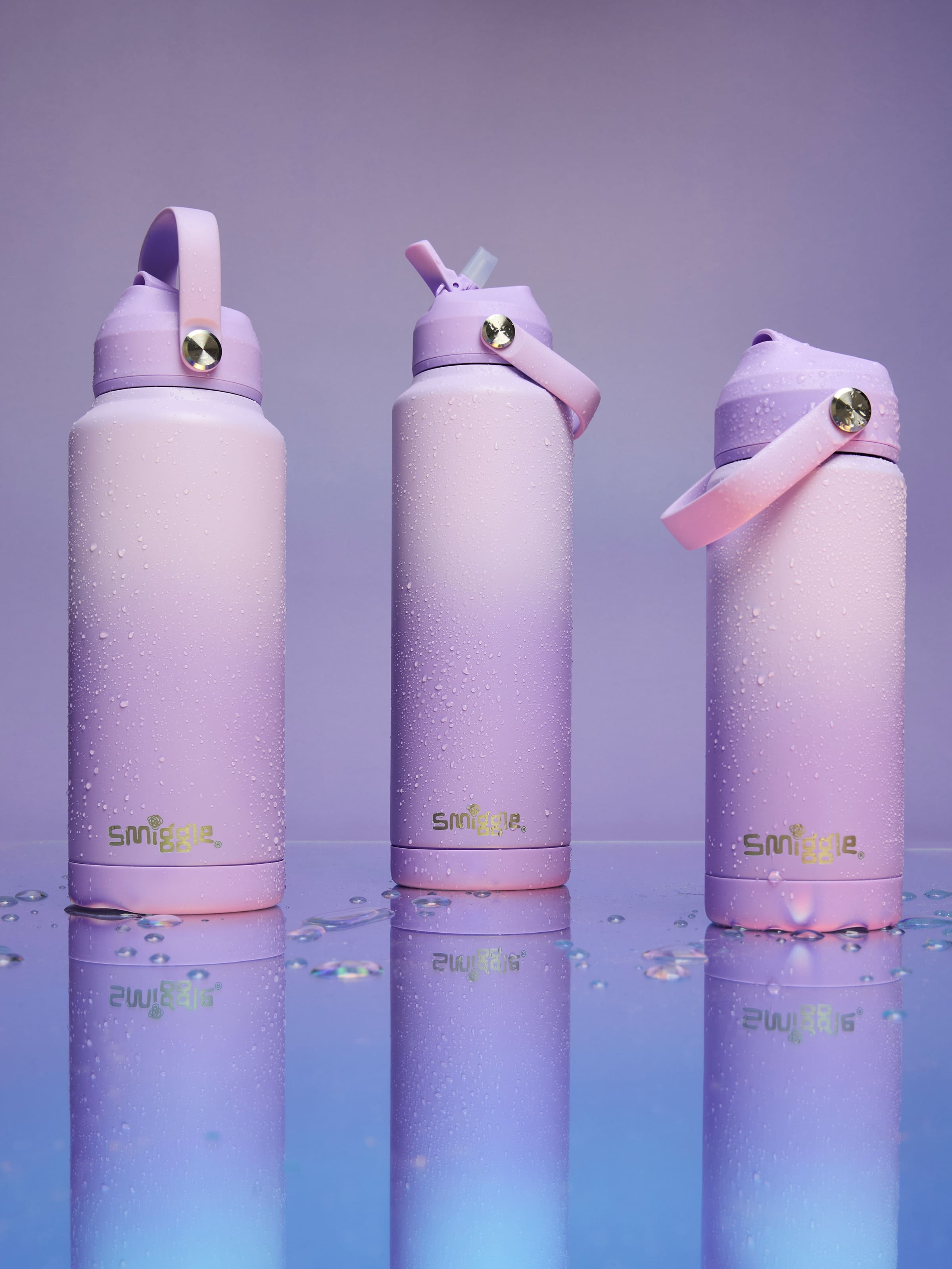 Smiggle - Squiggle Yalıtımlı 1.2L Paslanmaz Çelik Matara