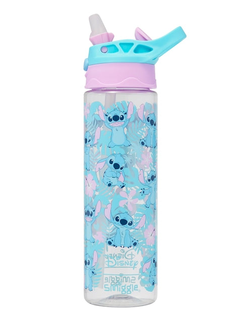 Smiggle - Stitch 650ML Automatische Trinkhalm BPA-freie Trinkflasche