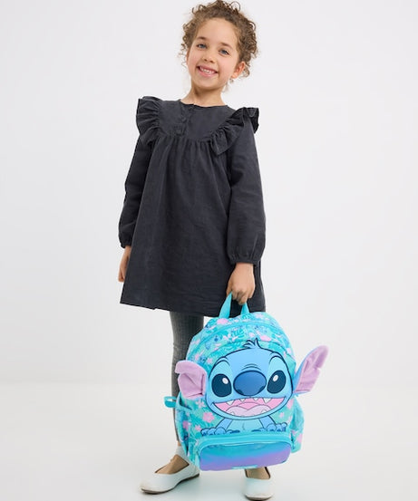 Smiggle - Stitch Junior Kapuzen-Rucksack für den Kindergarten
