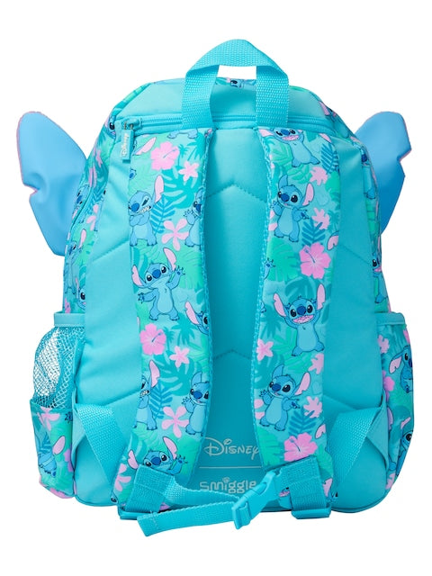 Smiggle - Stitch Junior Kapuzen-Rucksack für den Kindergarten