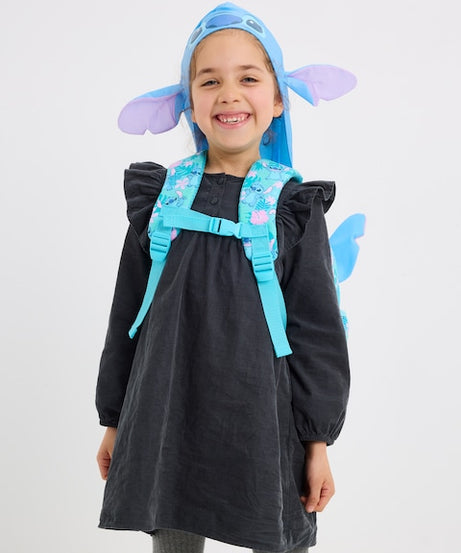 Smiggle - Stitch Junior Kapuzen-Rucksack für den Kindergarten