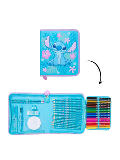 Smiggle - Stitch Schreibwaren-Set und Federmappe