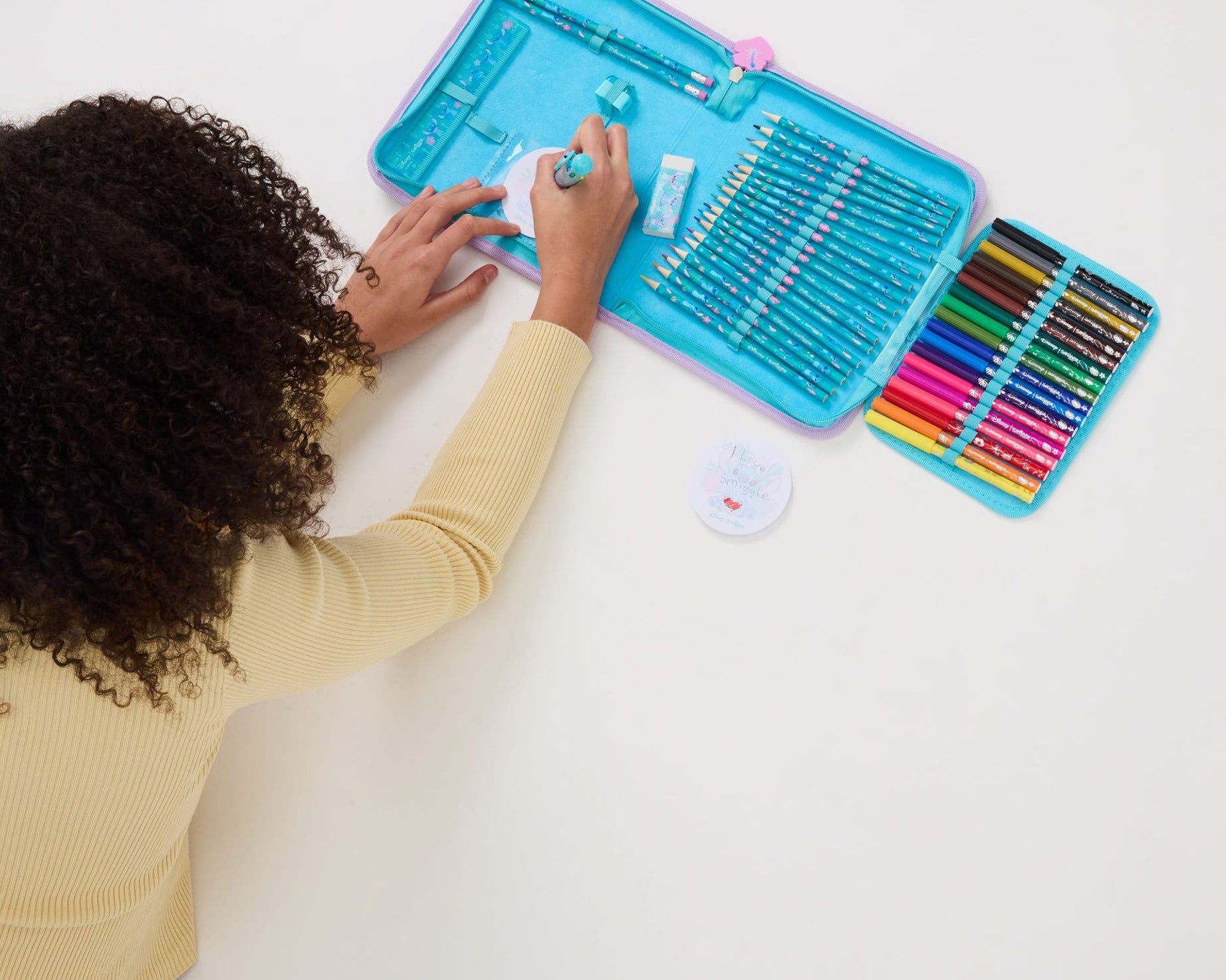 Smiggle - Stitch Schreibwaren Set und Federmäppchen