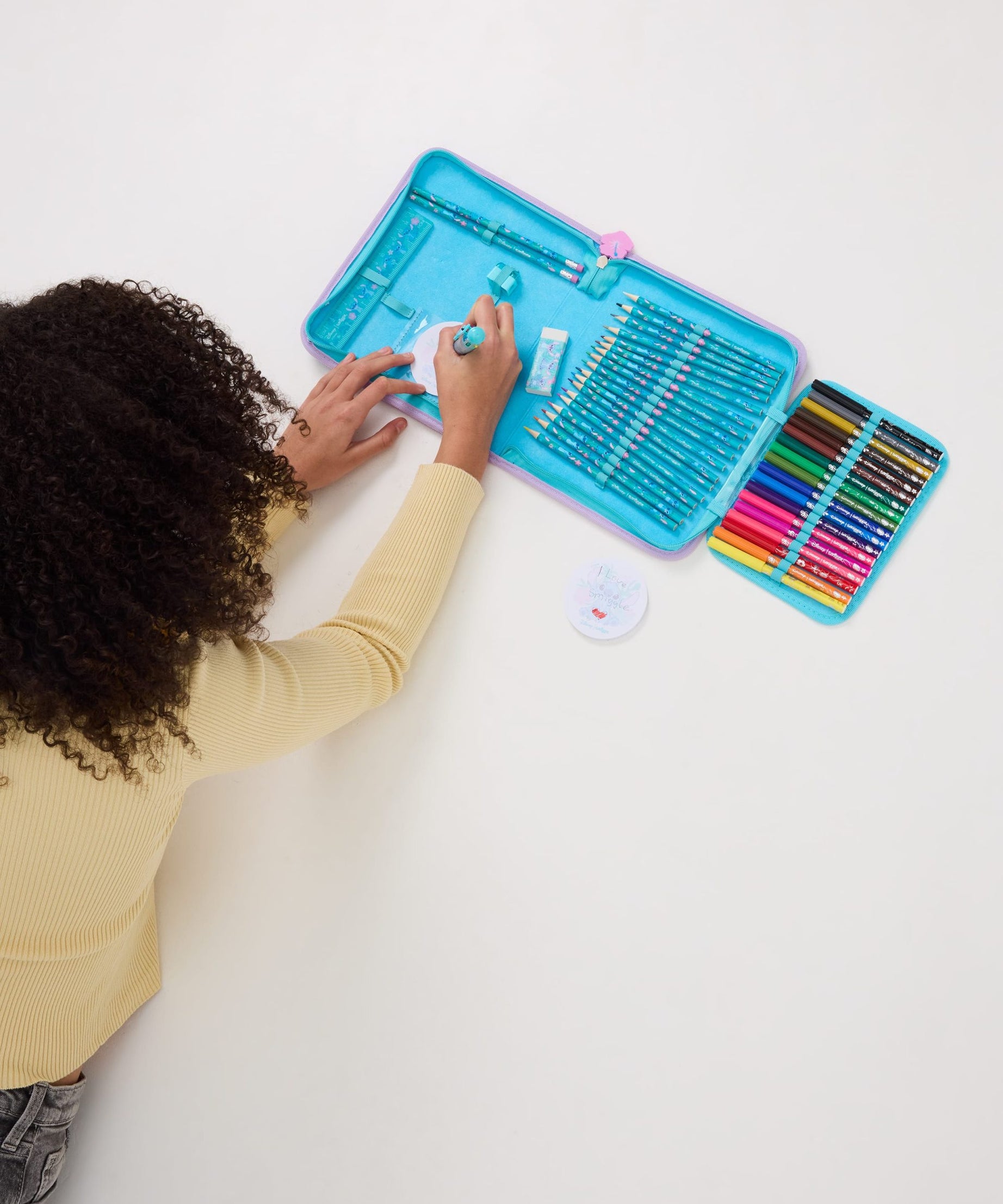 Smiggle - Stitch Schreibwaren Set und Federmäppchen