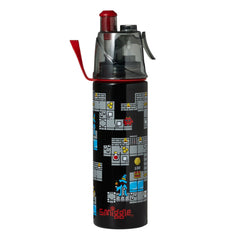 Smiggle – 500 ml Stahlflasche mit Wasserspray