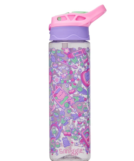 Smiggle - Super Charge 650ML Automatischer Ausguss BPA-freie Trinkflasche