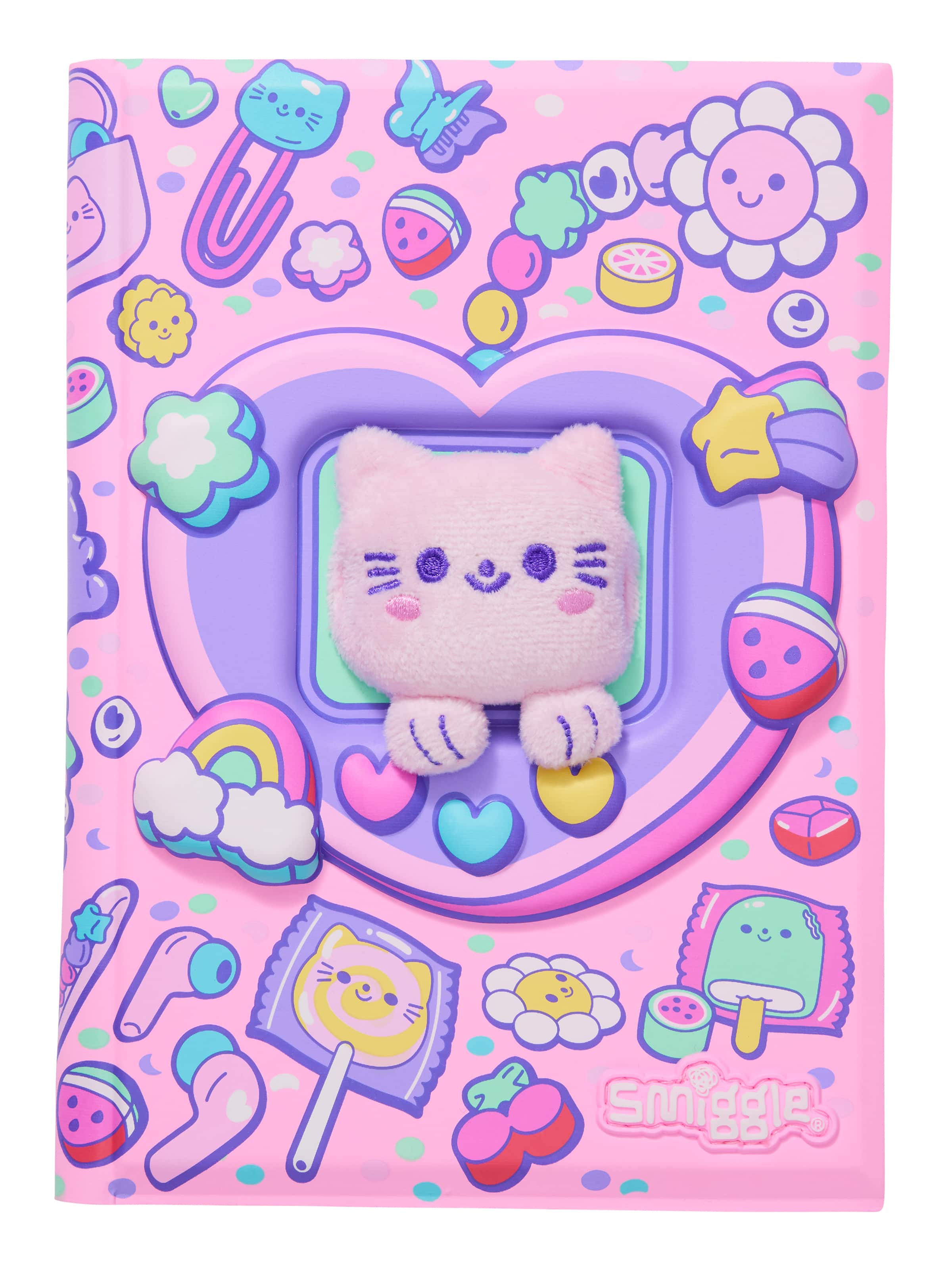 Smiggle - Super Charge A5 Sert Kapaklı Defter