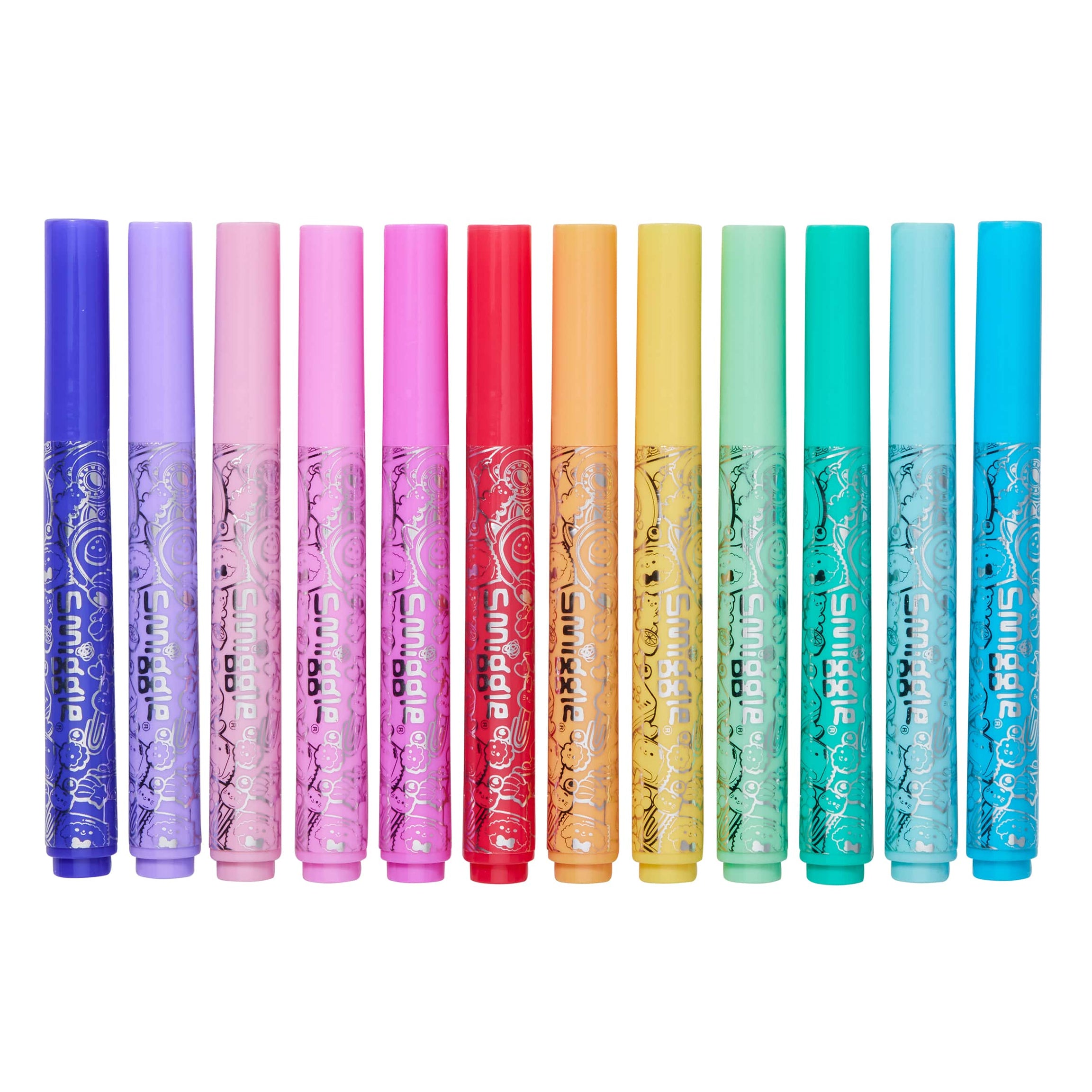 Smiggle - Super Charge Marker 12er Stift Set