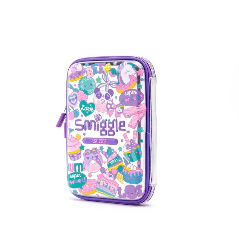 Smiggle - Super Sweet Hartschalen-Federmäppchen