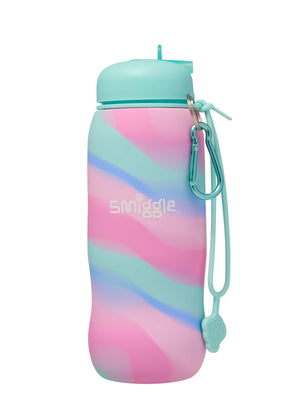 Smiggle - Surreale faltbare BPA-freie Silikon-Trinkflasche 630 ml