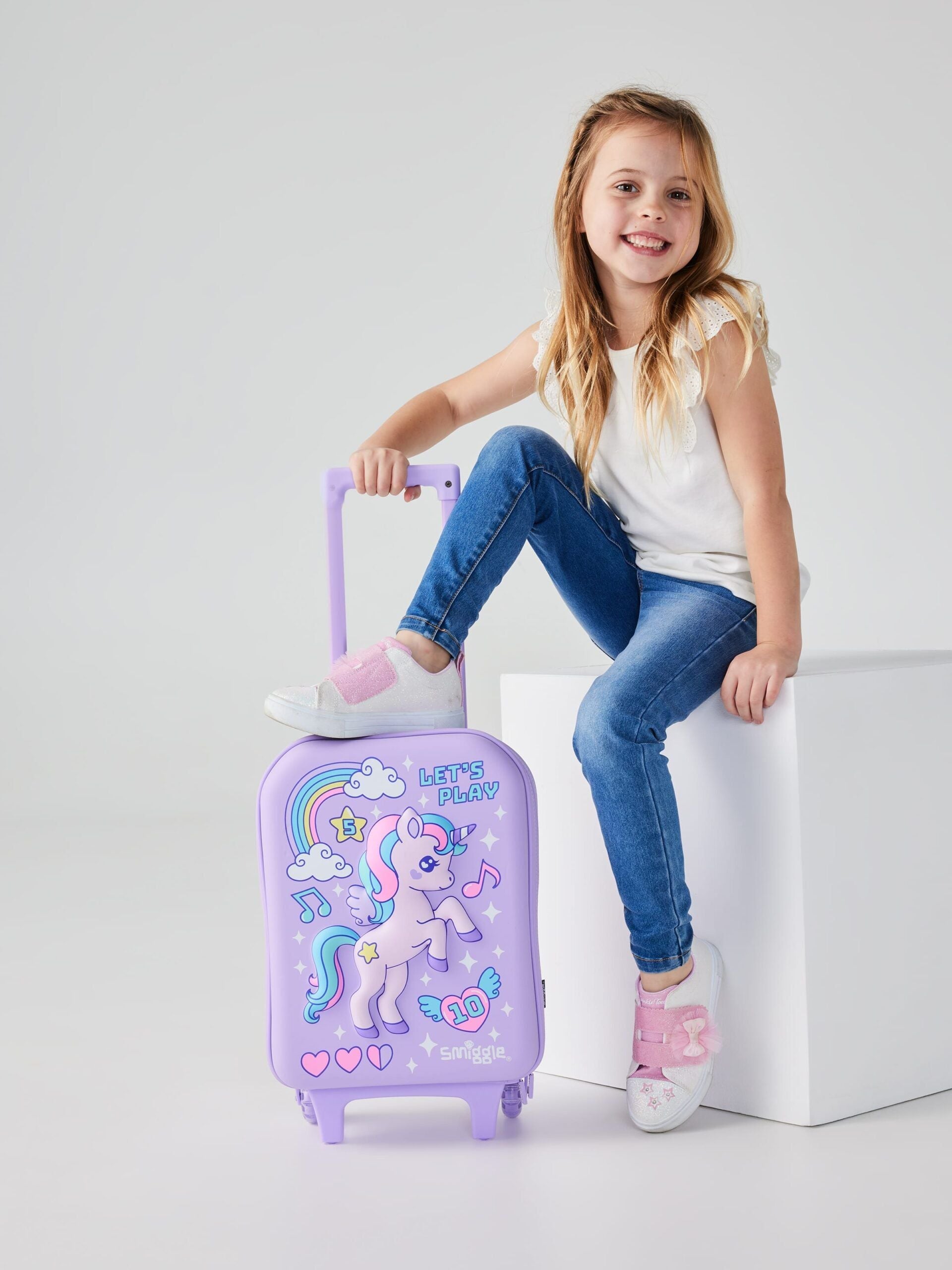Smiggle – Kindergarten-, Schul- und Reisetasche mit Rollen