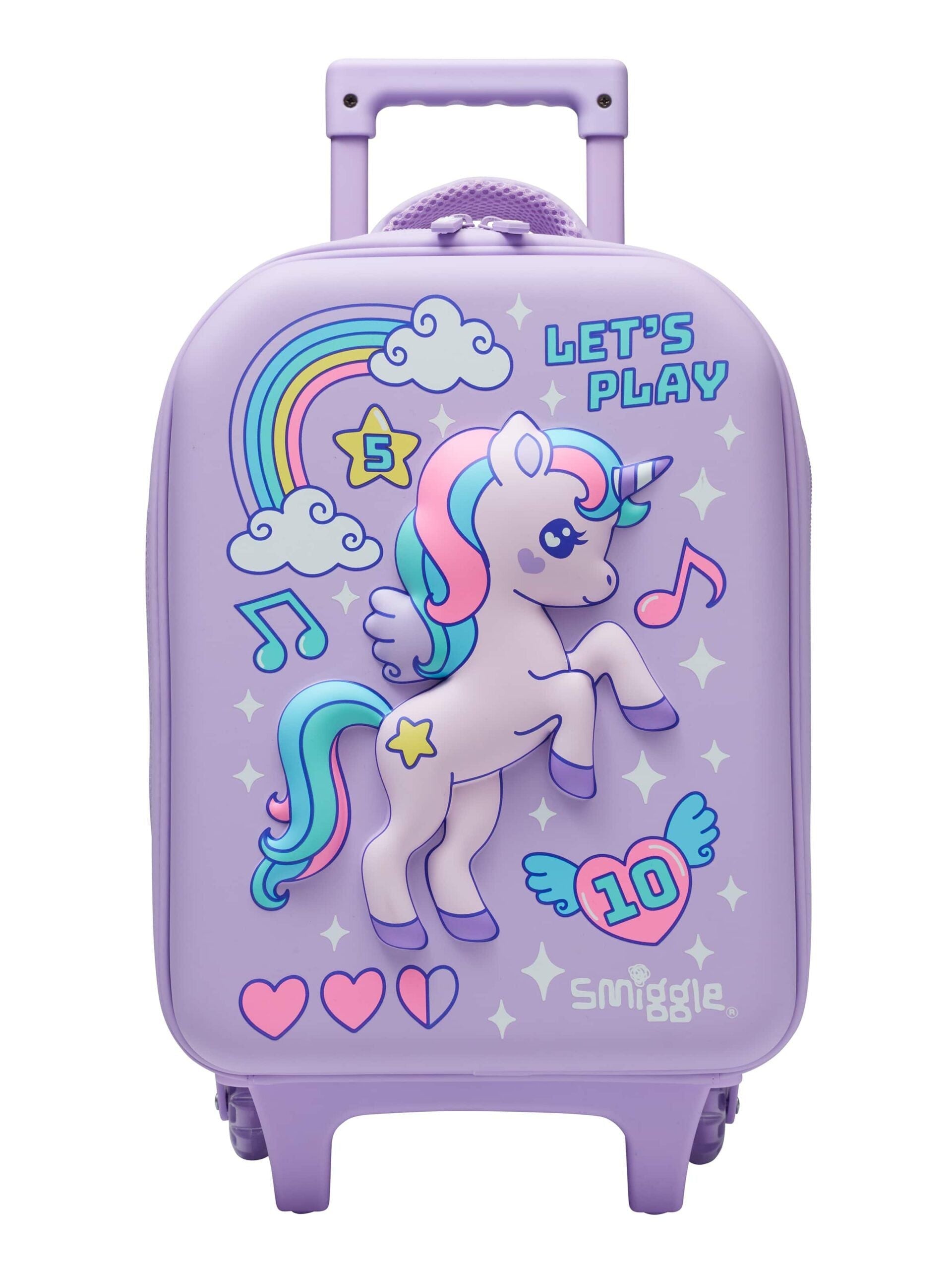 Smiggle – Kindergarten-, Schul- und Reisetasche mit Rollen
