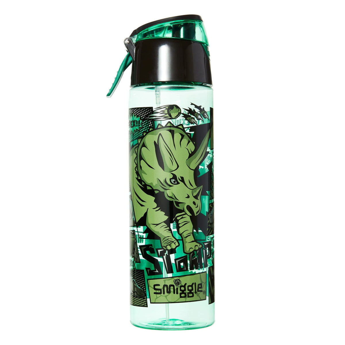 Smiggle – Thrive Spritz Wassersprühstrohhalm, 760 ml, BPA-freie Wasserflasche
