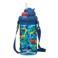 Smiggle - Topsy Teeny Tiny 400 ML Wasserflasche mit Strohhalm
