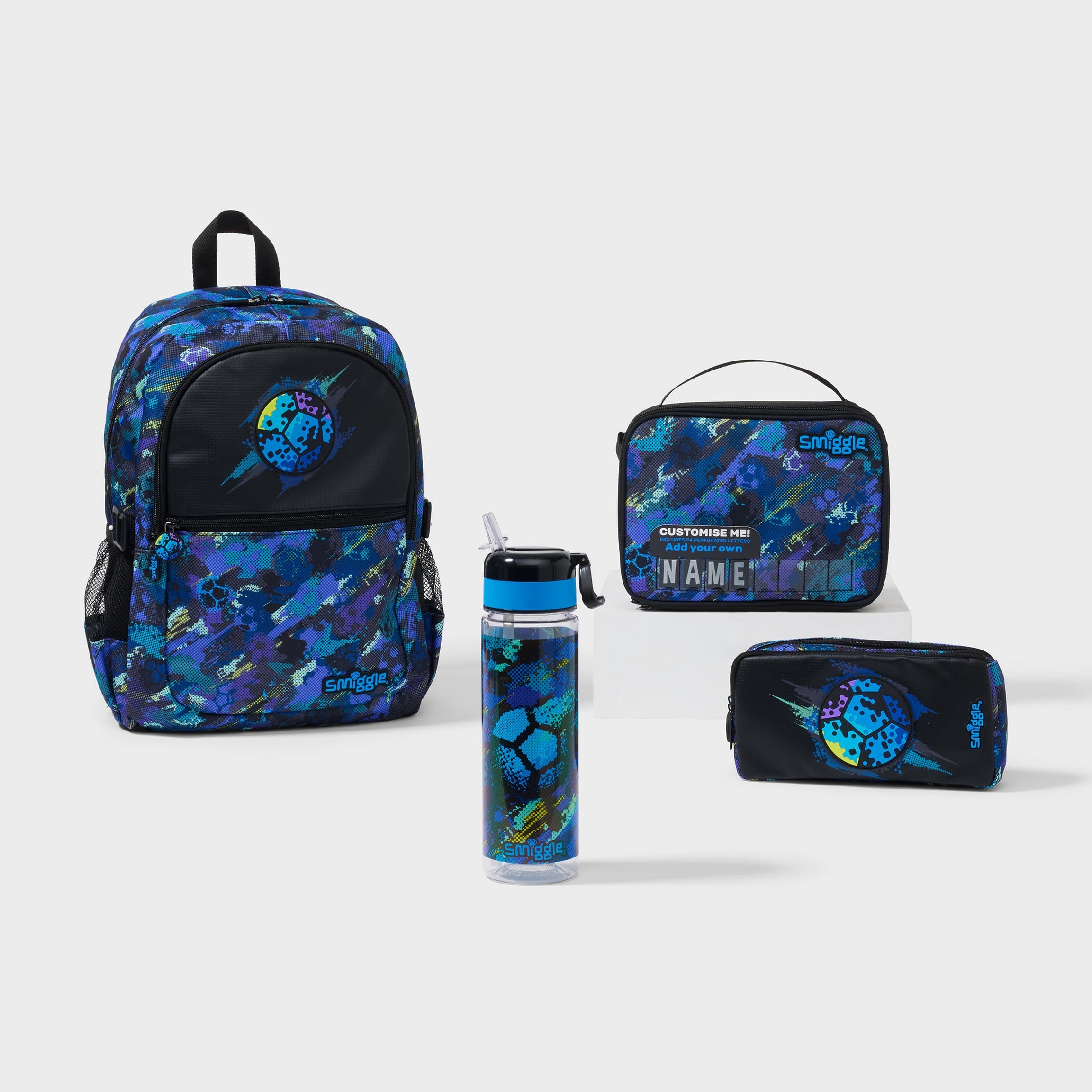 Smiggle - Trailblazer 4-teiliges Schulranzen Set