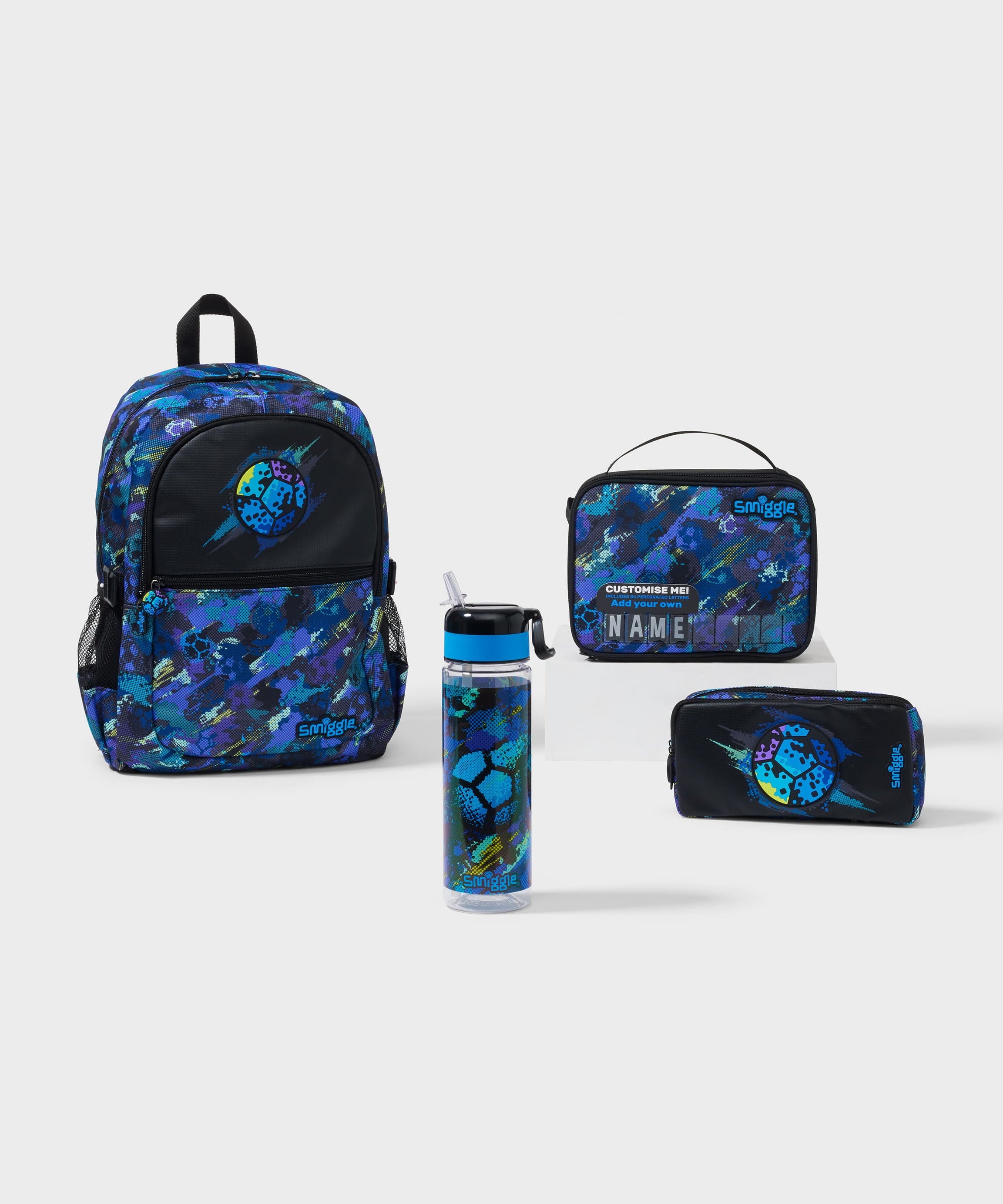 Smiggle - Trailblazer 4-teiliges Schulranzen Set