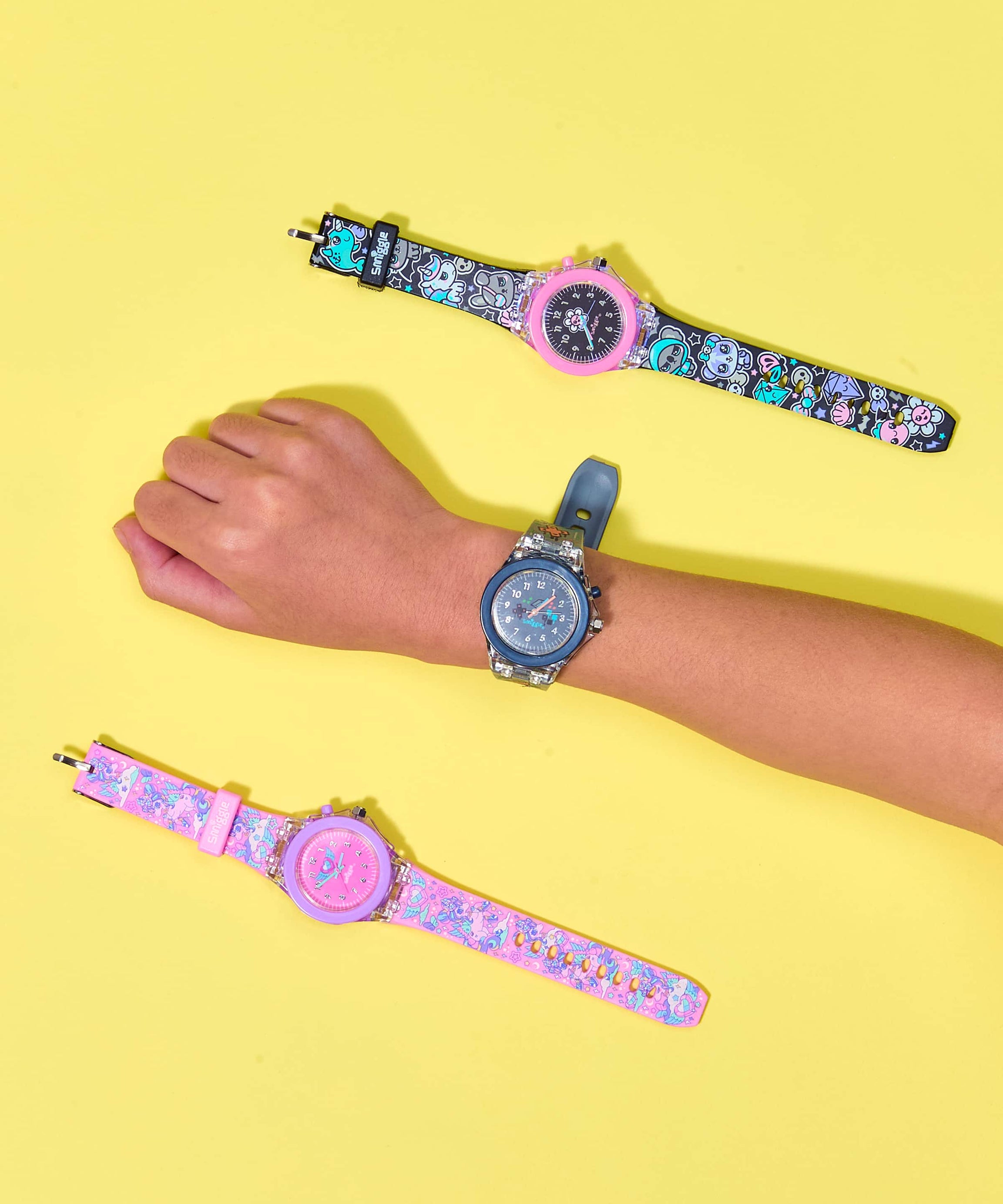 Smiggle - Trailblazer Leuchtende Uhr