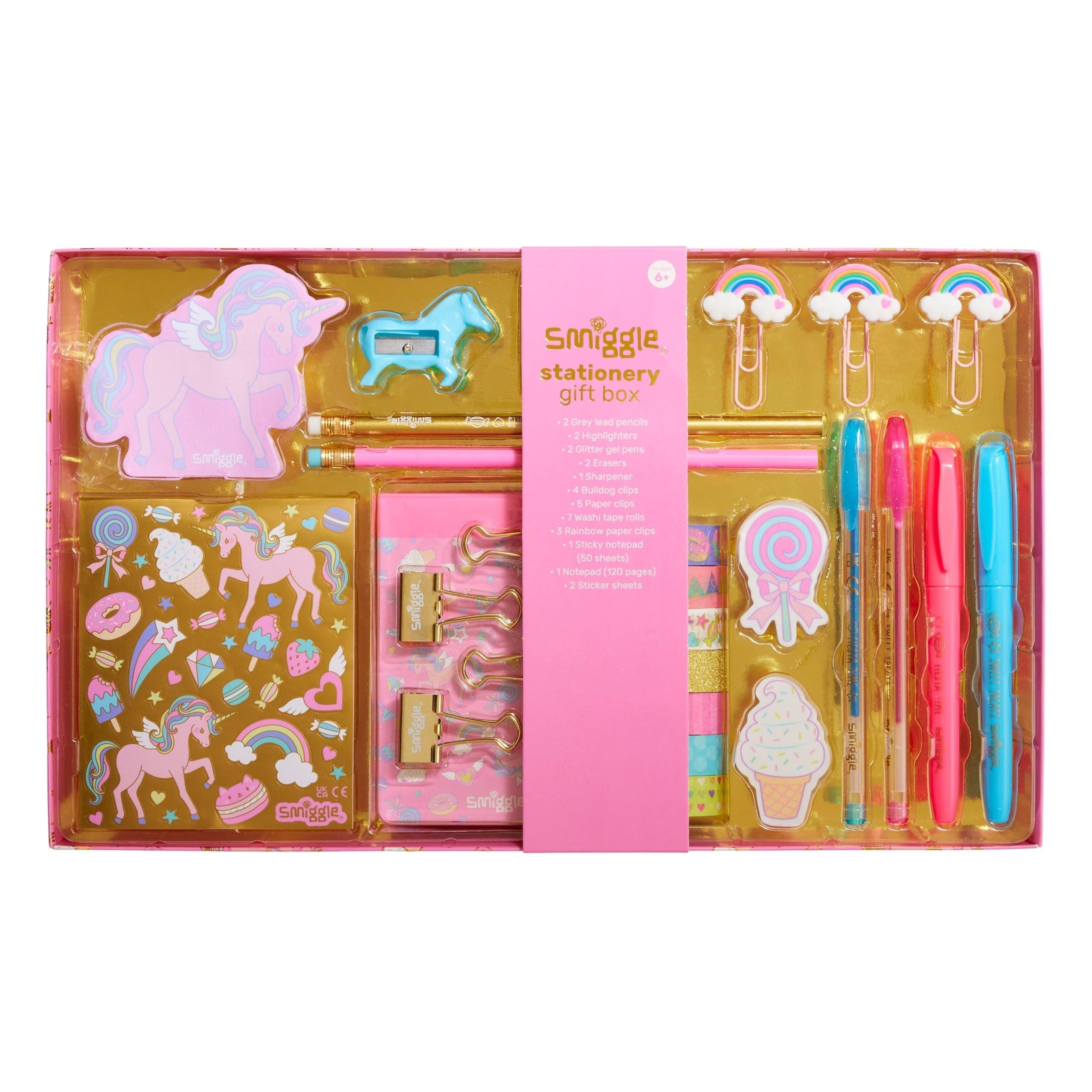 Smiggle – Einhorn-Briefpapier-Set